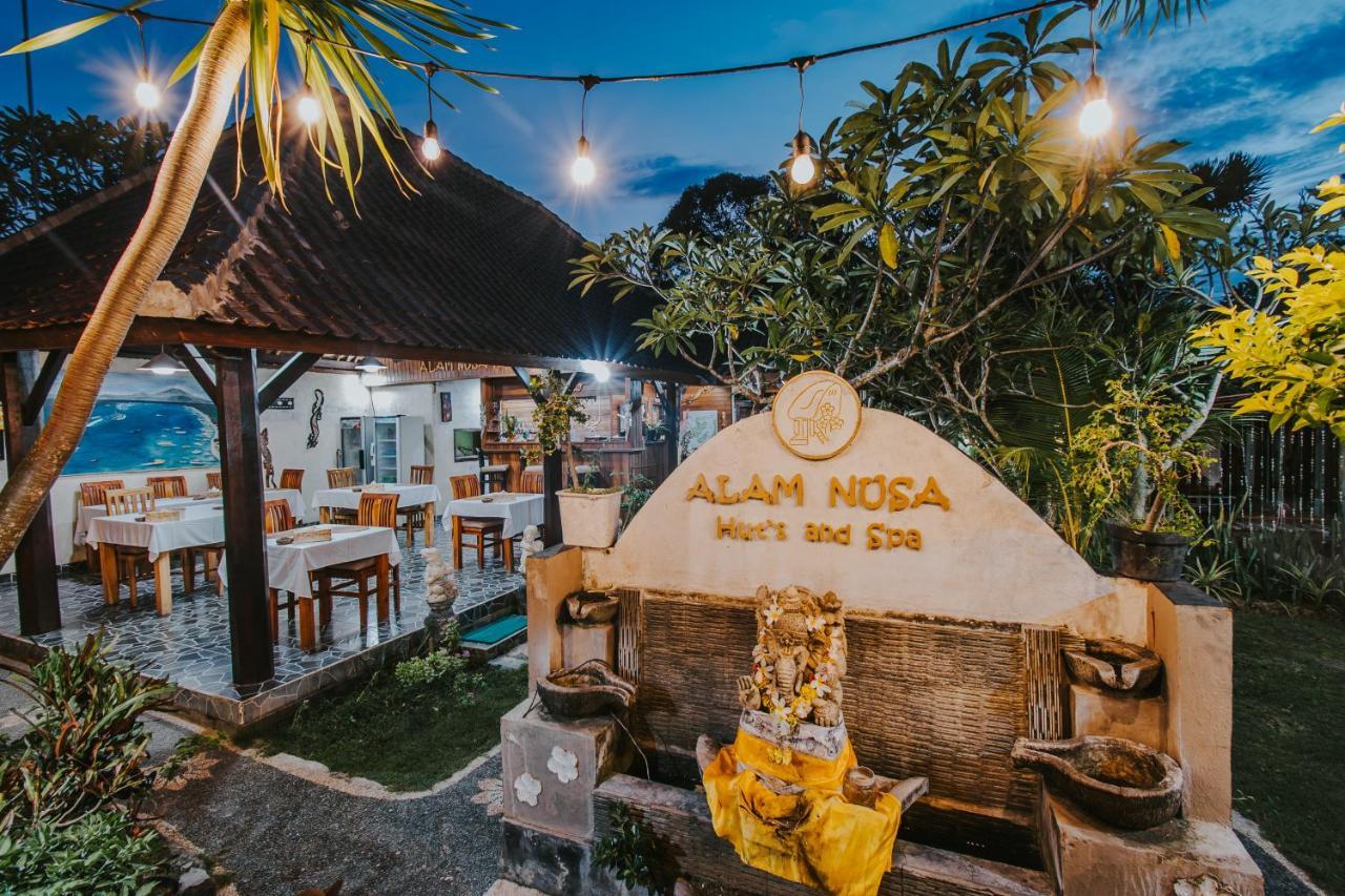 Alam Nusa Bungalow Huts & Spa Nusa Lembongan Exterior foto