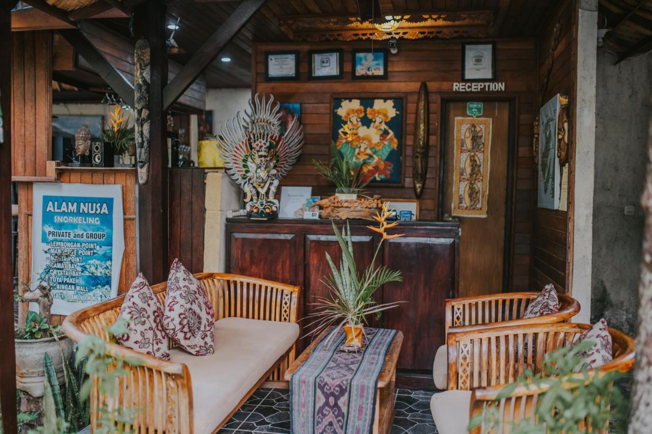 Alam Nusa Bungalow Huts & Spa Nusa Lembongan Exterior foto